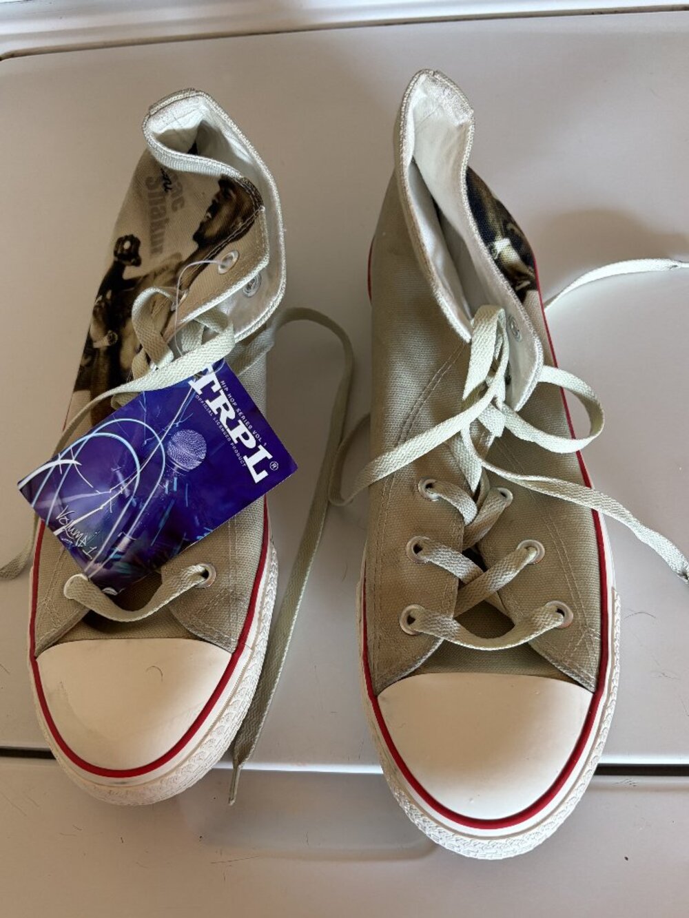TRPL Tupac Memorial Hi-Tops